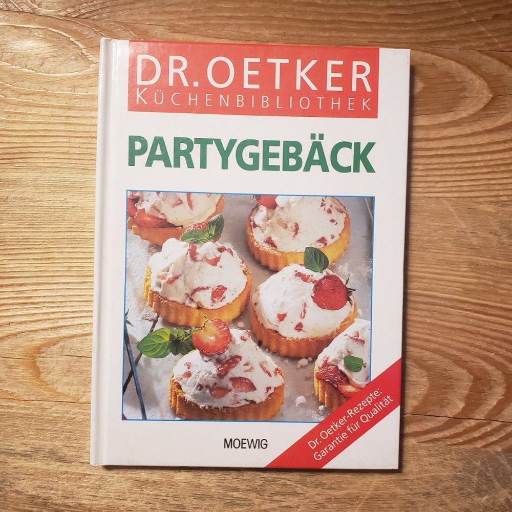 Partygebäck - Dr. Oetker Küchenbibliothek - Hardcover